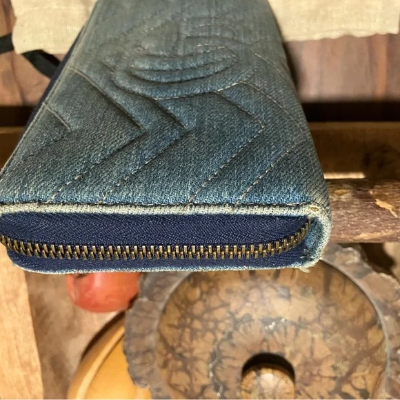 Gucci denim Quilted Women's Wallet - Picture 5 of 15